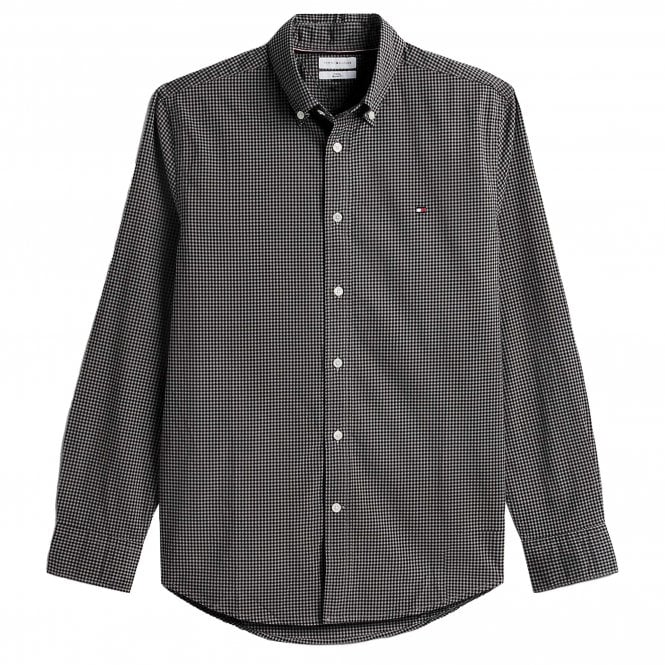 Tommy Hilfiger Plaid Shirt Poplin Gingham Regular Fit
