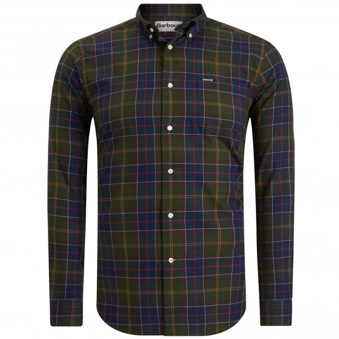 Barbour Checkered Shirt Twill Wetherham Regular Fit