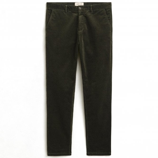 Gant Chino Corduroy Trousers Slim Fit