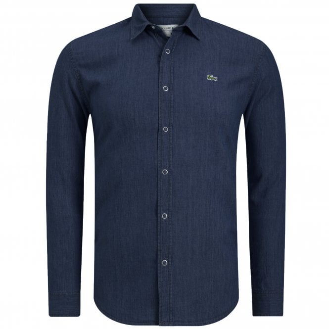 Lacoste Shirt Lightweight Denim Regular Fit