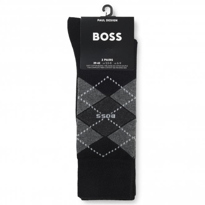 BOSS Socks RS Argyle CC || 2 Pack