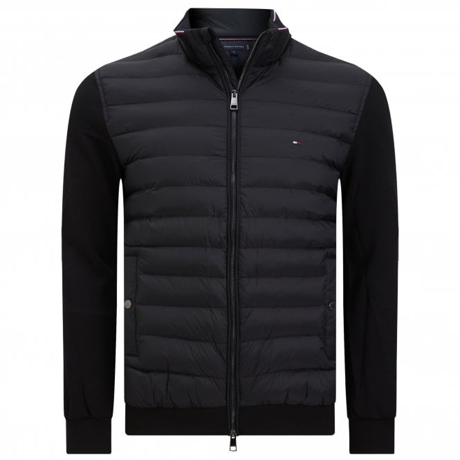 Tommy Hilfiger Quilted Jacket Mix Media Regular Fit