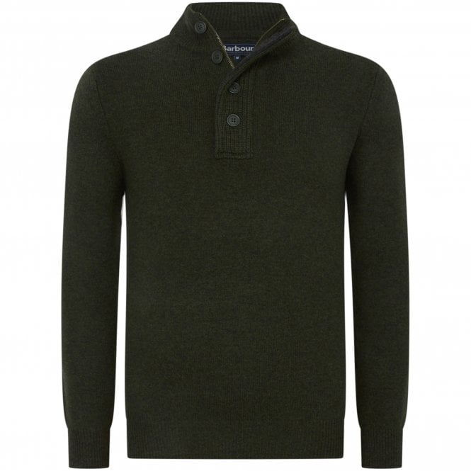 Barbour Knitted Sweater Half Zip Sid Regular Fit
