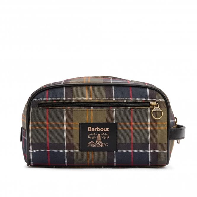 Barbour Tartan Washbag