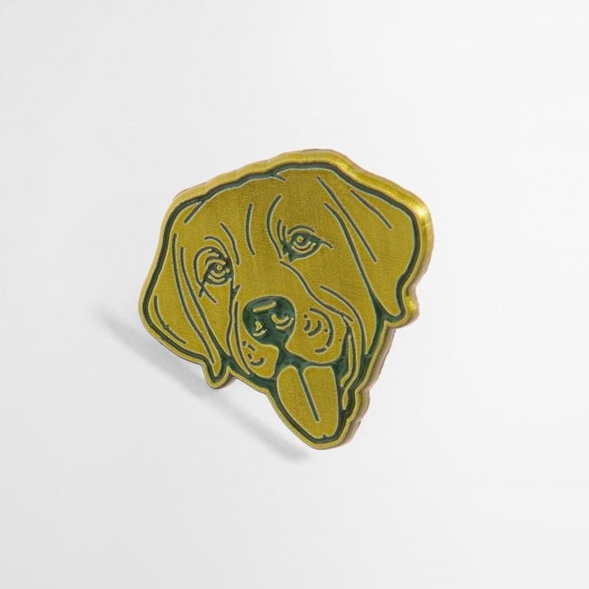Barbour Labrador Pin Badge
