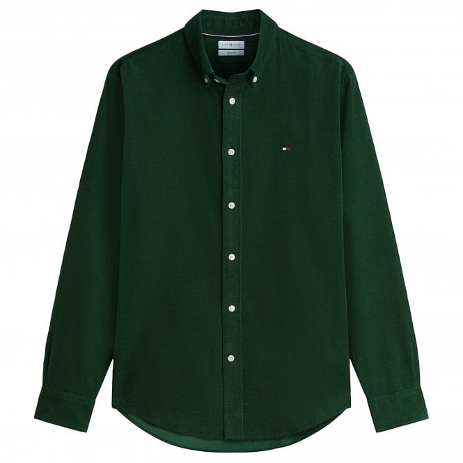 Tommy Hilfiger Shirt Solid Corduroy Regular Fit