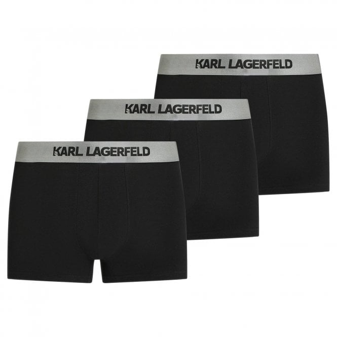 Karl Lagerfeld Underwear Logo Trunk Colorband 3-Pack