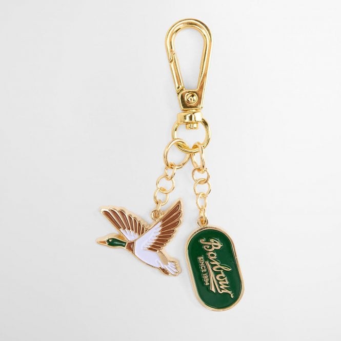 Barbour Mallard Keychain