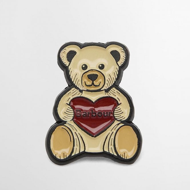 Barbour Teddy Pin Badge