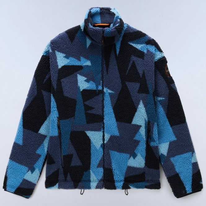 Napapijri Fleece Cardigan Fancy Mount Regular Fit