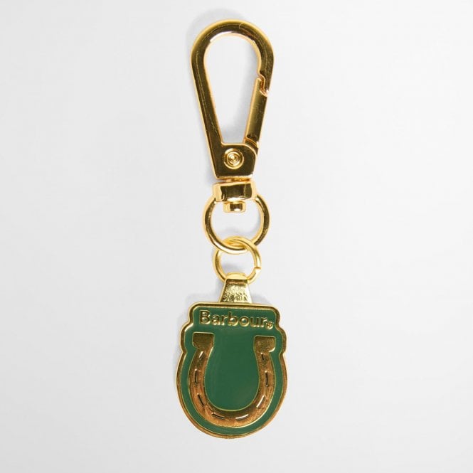 Barbour Horseshoe Keychain