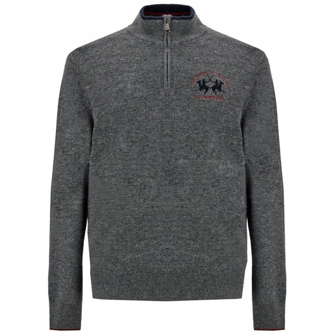 La Martina Sweater Half-Zip Regular Fit
