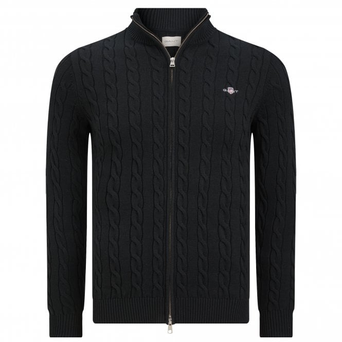 Gant Cable Knit Cardigan Regular Fit