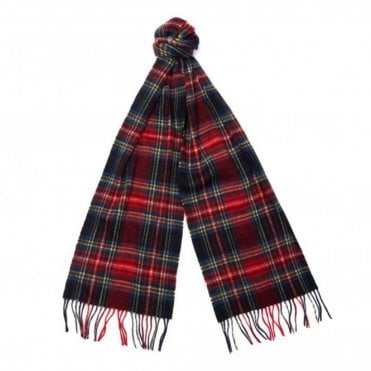 Barbour Κασκόλ Wool-Cashmere Καρό