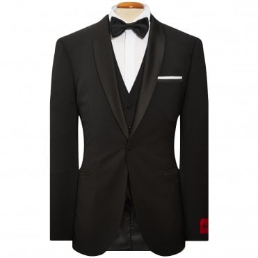 HUGO Κουστούμι Tuxedo Arti224E1X/HestenM204X Extra Στενή Γραμμή