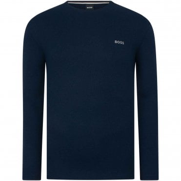 BOSS T-shirt Πυτζάμας Waffle LS-Shirt