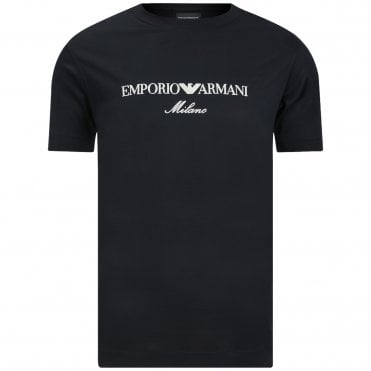 Emporio Armani T-shirt Μπλούζα Κανονική Γραμμή