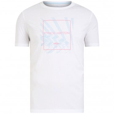 Fynch-Hatton T-shirt Μπλούζα Με Στάμπα Κανονική Γραμμή