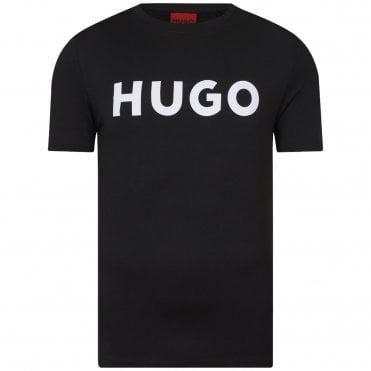 HUGO T-shirt Dulivio Κανονική Γραμμή