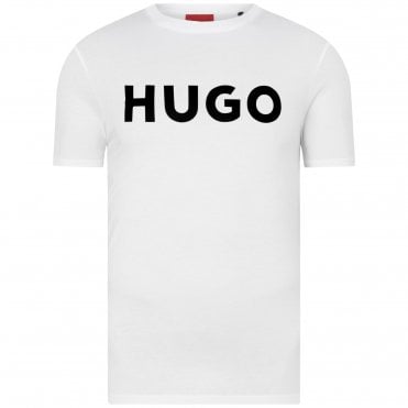 HUGO T-shirt Dulivio Κανονική Γραμμή