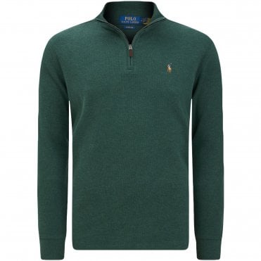 Ralph Lauren Half Zip Φούτερ Άνετη Γραμμή