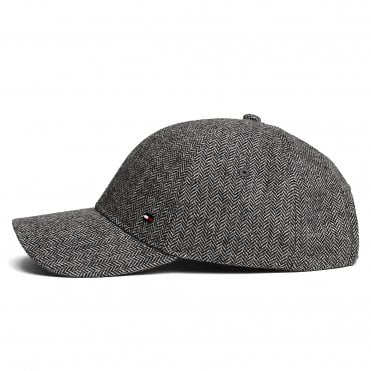 Tommy Hilfiger Καπέλο Jockey Flag Herringbone