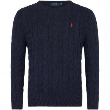 Ralph Lauren Πλεκτό Πουλόβερ Κανονική Γραμμή
