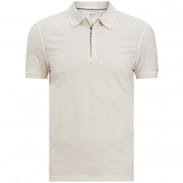 Tommy Hilfiger Polo Μπλούζα Performance Zip Κανονική Γραμμή