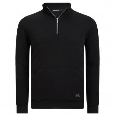 Karl Lagerfeld Φούτερ Half-Zip Κανονική Γραμμή