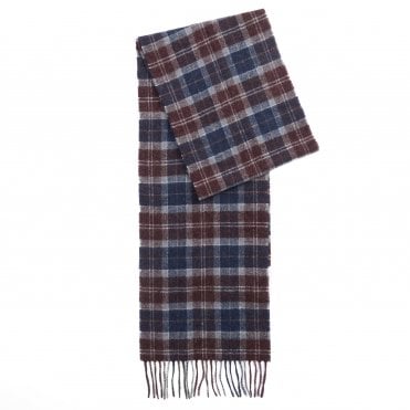 Barbour Κασκόλ Μάλλινο Tartan