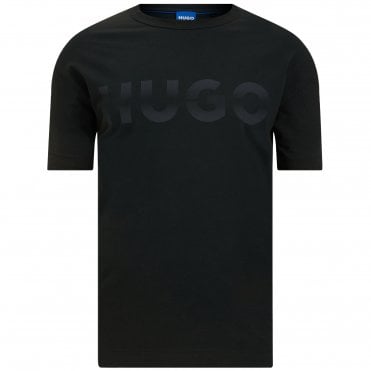 HUGO T-shirt Nenzye Άνετη Γραμμή