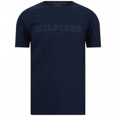 Tommy Hilfiger T-shirt Mix Media Graphic Κανονική Γραμμή