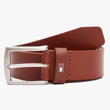 Tommy Hilfiger Ζώνη Δερμάτινη New Denton 3.5cm