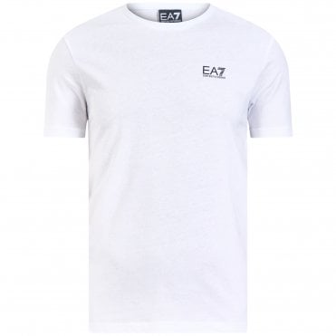 EA7 T-shirt Μπλούζα Train Logo Κανονική Γραμμή