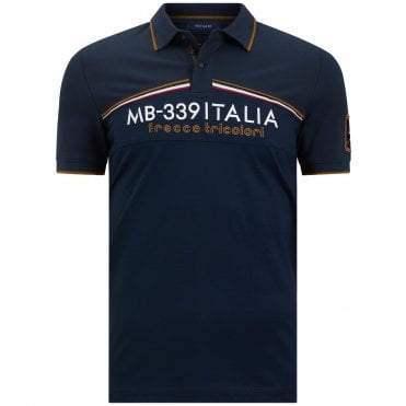 Aeronautica Militare Polo Μπλούζα Κανονική Γραμμή