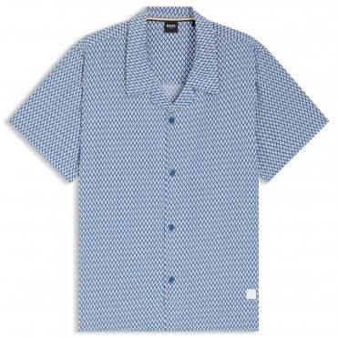 BOSS Πουκάμισο Beach Shirt Κανονική Γραμμή