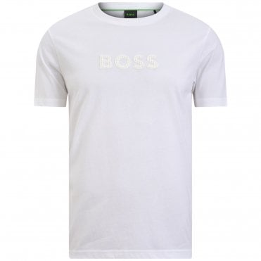 BOSS T-shirt TS_Terrace Logo Κανονική Γραμμή
