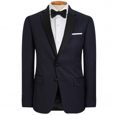 BOSS Κουστούμι Tuxedo H-Huge-Tux-N-B1 Στενή Γραμμή