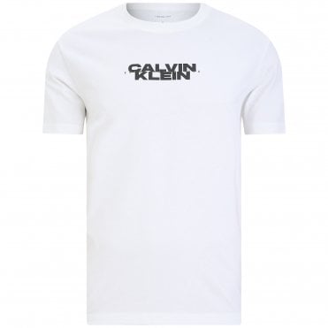 Calvin Klein T-shirt Μπλούζα Washed Spine Κανονική Γραμμή