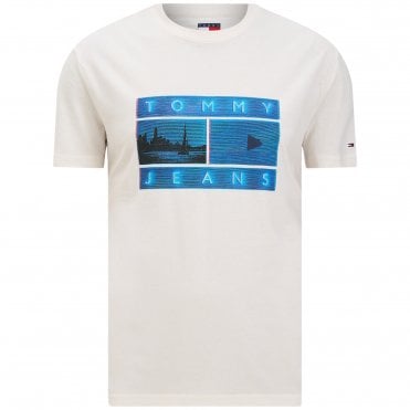 Tommy Hilfiger TJM T-Shirt Photo Flag Κανονική Γραμμή
