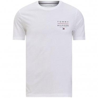 Tommy Hilfiger T-shirt Μπλούζα Brand Love Κανονική Γραμμή