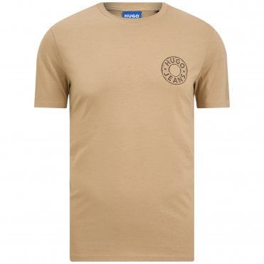 HUGO T-shirt Nemodo Κανονική Γραμμή