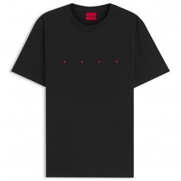HUGO T-shirt Dorosi Κανονική Γραμμή