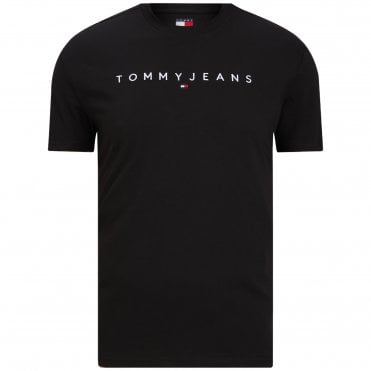 Tommy Hilfiger TJM T-Shirt Linear Logo Κανονική Γραμμή