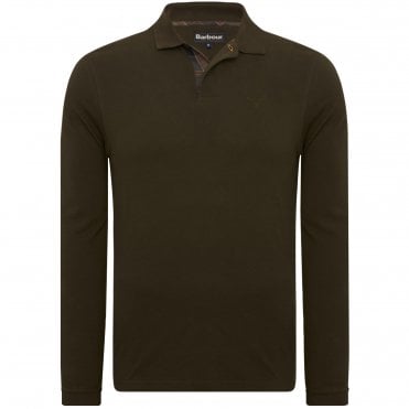 Barbour Polo Μπλούζα L/S Sport Κανονική Γραμμή