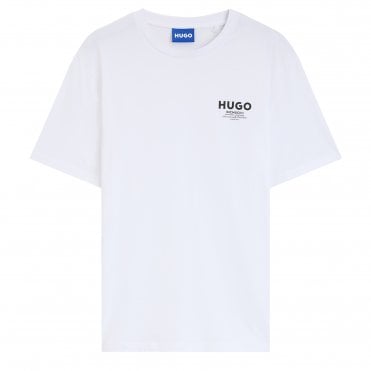 HUGO T-shirt Nesptee Κανονική Γραμμή