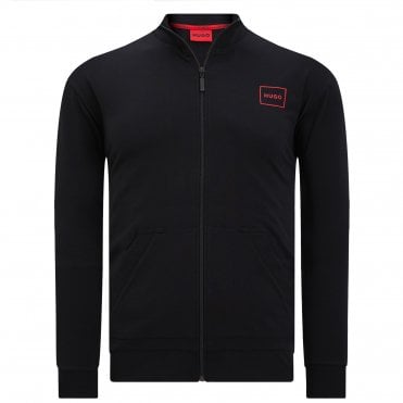 HUGO Ζακέτα Laze Zip Jacket Άνετη Γραμμή