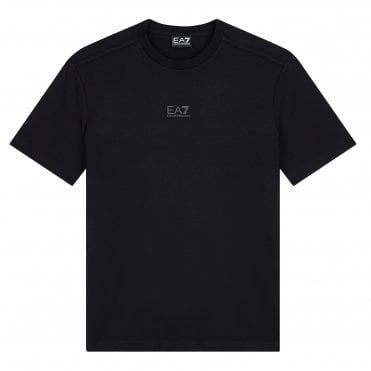 EA7 T-shirt Μπλούζα Natural Ventus7 Κανονική Γραμμή