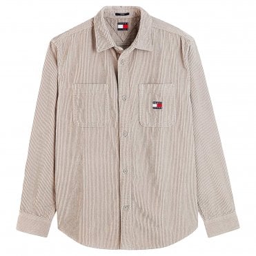 Tommy Hilfiger TJM Πουκάμισο Κοτλέ Corduroy Άνετη Γραμμή