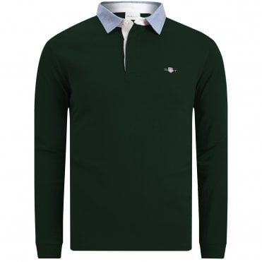 Gant Polo Μπλούζα Heavy Rugger Κανονική Γραμμή